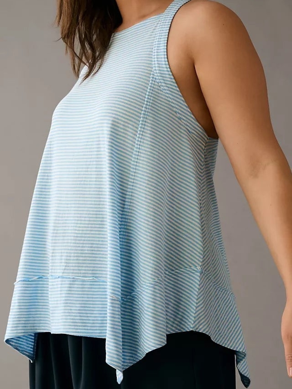 Anthropologie Pilcro Hankey-Hem Swing Tunic Tank - Picture 3 of 6